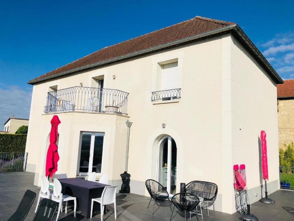 Vila Floressens En Champagne Terrasse Privative Sur Le Vignoble Fleury-la-Riviere Exteriér fotografie