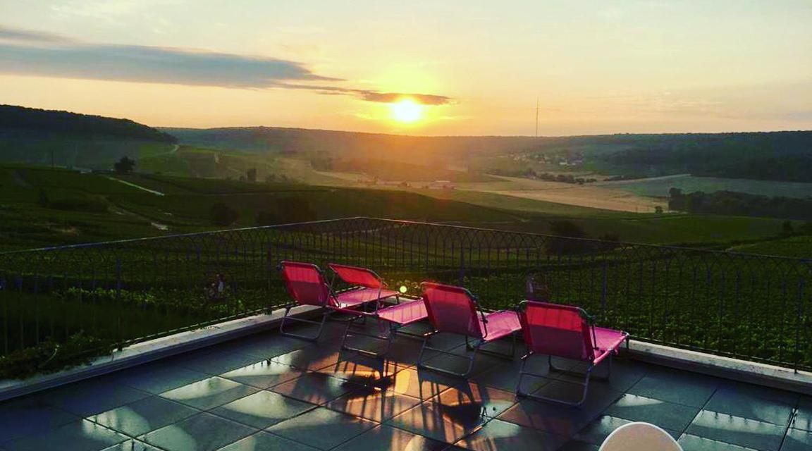 Vila Floressens En Champagne Terrasse Privative Sur Le Vignoble Fleury-la-Riviere Exteriér fotografie